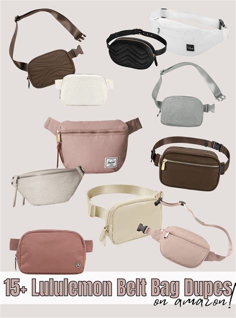 everywhere belt bag amazon dupe|lululemon everywhere belt bag dupe.